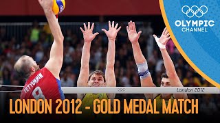 Volleyball  Russia vs Brazil  Mens Gold Final  London 2012 Olympic Games [upl. by Esau]