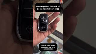 PREMIUM KEY COVER AVAILABLE FOR ALL CARS AT TURBO DRIVES toyota fortuner toyotafortuner keycover [upl. by Nolyar]