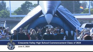 Crescenta Valley High School Commencement Class of 2024  June 5 2024 [upl. by Sup822]