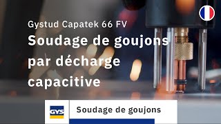 Le soudage de goujons en toute simplicité  Gystud Capatek 66 FV [upl. by Aschim]