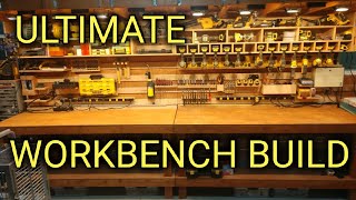 ULTIMATE DIY WORKBENCH BUILD [upl. by Bergh]