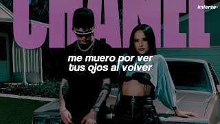 Becky G Peso Pluma  Chanel  Letra [upl. by Lewendal971]