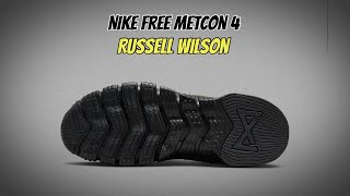 Nike Free Metcon 4 Russell Wilson [upl. by Natsreik]