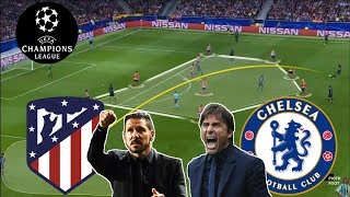 SIMEONE VS CONTE  Two Legendary Managers  Atletico MadridChelsea Tactical Analysis [upl. by Ennaitak]