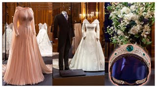 Princess Eugenie Wedding Dress amp TIARA Go On Display  Windsor Castle [upl. by Adian]