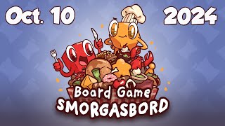 Board Game Smorgasbord  ESSEN SPIEL 2024 [upl. by Etsirhc]