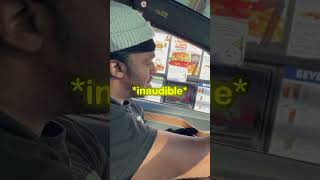 Poudii HILARIOUS Drive Thru Prank 😂🎧 prank drivethru poudii [upl. by Ib]