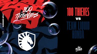 100 vs TL  Week 1 Day 2  LCS Summer Split  100 Thieves vs Team Liquid Honda 2023 [upl. by Acinat]