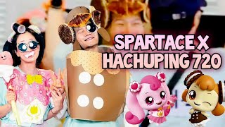 Spartace 720 as Hachuping and SandPingLatest Animation craze of South Korea [upl. by Jasisa]