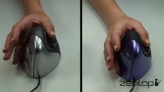 Ergonomic Mouse Evoluent VerticlaMouse 4 Small amp Large  Zenlap [upl. by Ailemap472]