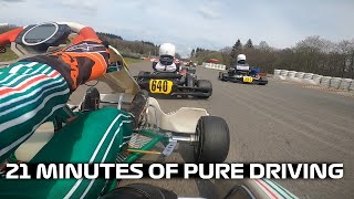 Go Kart 125cc Onboard at SpaFrancorchamps  Tony Kart Rotax Max Senior [upl. by Siurad]