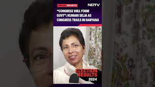 Haryana Results 2024  Congress Kumari Selja To NDTV quotChief Minister Decision With High Commandquot [upl. by Layman]