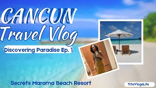 Cancun Vacation  Secrets Maroma Beach Resort Vlog [upl. by Huston]