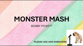 MONSTER MASH BY BOBBY PICKETT​ LYRICS [upl. by Kluge295]