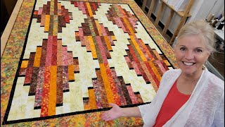 FAST AND EASY quotLong Tallquot Quilt Pattern Tutorial [upl. by Duffy]