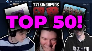 Reviewing Rate Your Musics Top 50 Songs REACTION [upl. by Hellman]