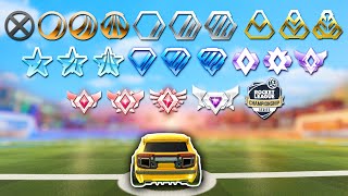 The complete spectrum of Rocket League skill in one day [upl. by Lidia]