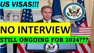 NO INTERVIEW FOR US NONIMMIGRANT VISAS NEW REQUIREMENTS FOR 2024 [upl. by Ardnaed]