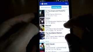 Flixster App  Rotten Tomatoes Movie News App Review for Android [upl. by Martinsen]