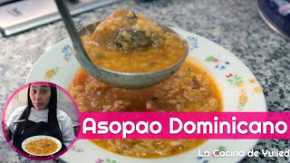 quotReceta Fácil de Asopao Dominicano de Pollo y Chuleta  Plato Tradicional con Sabor Auténticoquot [upl. by Palladin]