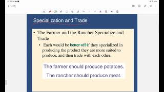 Ch 3 Interdependence and Gains from Trade [upl. by Wiles]