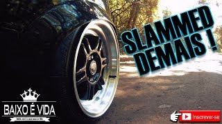 SLAMMED DEMAIS   GM Celta  15quot  Taludo  Baixo é Vida [upl. by Rush905]