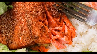 Air Fryer Frozen Salmon No Thaw [upl. by Collin]