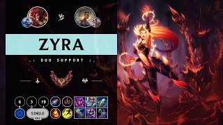 Zyra Support vs Rell  EUW Grandmaster Patch 1411 [upl. by Jenn]