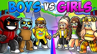 BOYS vs GIRLS in Roblox [upl. by Meekah]