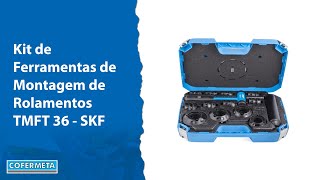 Kit de Ferramentas de Montagem de Rolamentos TMFT 36  SKF [upl. by Kiker32]