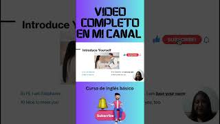 Lección 1 Conversation Practice trending english viralvideo subscribe fyp youtube shorts [upl. by Kella767]