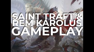 This deck is SO HARD TO PLAY 😭😭 Saint Traft amp Rem Karolus Gameplay EDH Spelltable Deck Guide MTG [upl. by Gans228]