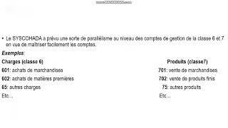 PRINCIPE DE NUMÉROTATION DES COMPTES amp LA VARIATION DE STOCKS ✍️ [upl. by Ahsienahs785]