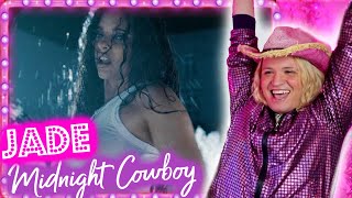 JADE  Midnight Cowboy Official Visualiser REACTION [upl. by Linsk]