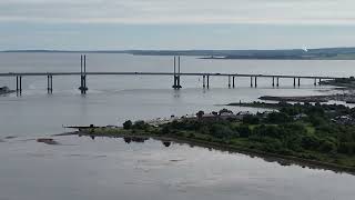 Top of Caledonian Canal Beauly Firth droneview [upl. by Ynner643]