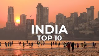 Top 10 Places to Visit in India  Travel Video Documentary [upl. by Tulley]