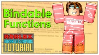 Advanced Roblox Scripting Tutorial 20  Bindable Functions Beginner to Pro 2019 [upl. by Inahs]