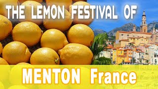 Menton Lemon Festival the French Rivieras Citrus Carnival [upl. by Anawqahs940]