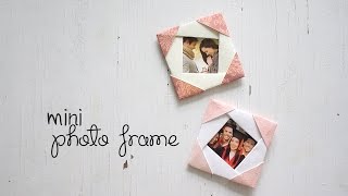 DIY Cute Mini Photo Frame [upl. by Burd]