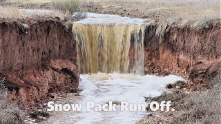 Cibola National Forest Snowpack Fills Bluewater Lake New Mexico [upl. by Aydiv]