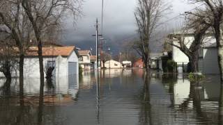 Flooding in Lakeport [upl. by Vachel448]