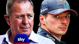 BRUNDLE SLAMS VERSTAPPEN F1 News [upl. by Acisej]