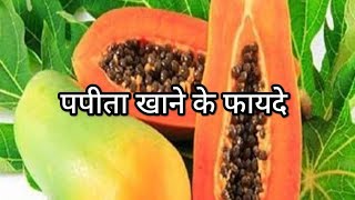 Benefits of Papaya  Papita Khane ke Fayde पपीता खाने के फायदे [upl. by Dickinson]