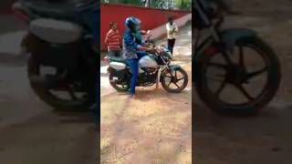 Motorcycle Driving Test at RTO  2 Wheeler Driving Test shorts ytshorts motorcycle bike like [upl. by Dzoba690]