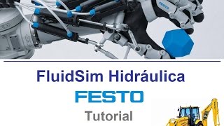 FluidSim Hidráulica  Tutorial  Parte 10 [upl. by Yajnas343]