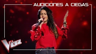 María Cortés canta Si a veces hablo de ti  Audiciones a ciegas  La Voz Antena 3 2019 [upl. by Schaab430]