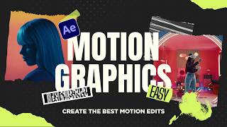 Make Powerful Motion Graphic Edits in After Effects [upl. by Anailli]