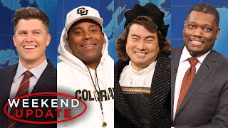 Weekend Update ft Kenan Thompson and Bowen Yang  SNL [upl. by Abocaj40]