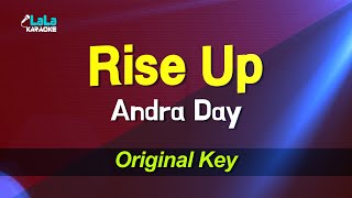 Andra Day  Rise Up KARAOKE [upl. by Ihn854]