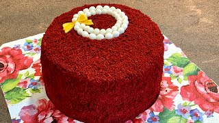 Торта Червено кадифе  найсочна и най красива Торт Красный бархат  Red velvet cake [upl. by Ruthanne]